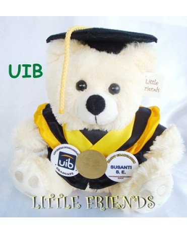 Boneka Wisuda Universitas Internasional Batam - Pajak (25 cm)